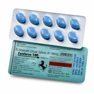 Blíster original de Cenforce 100 mg con Sildenafil 100 mg en España