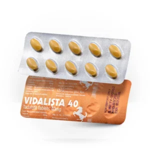 Vidalista 40 mg en España con Tadalafilo 40 mg caja de 10 comprimidos