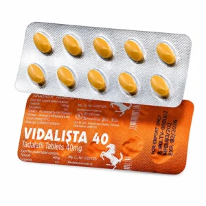 Vidalista 40 mg en España con Tadalafil 40 mg caja de 10 comprimidos