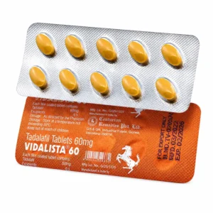 Vidalista 60 mg en España con Tadalafil 60 mg caja de 10 comprimidos